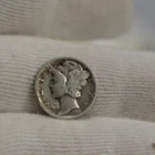 1931 D US Mercury Dime 10c Fine (Cleaned)