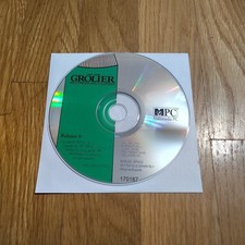 The New Grolier Multimedia Encyclopedia Software 1993 - Release 6