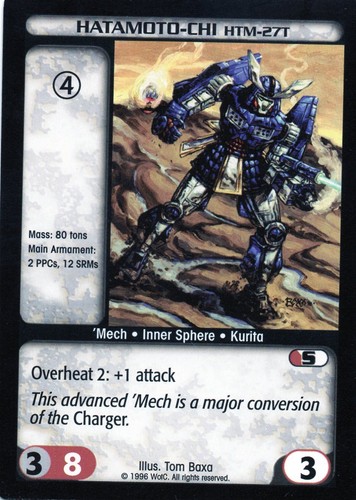 Tarjetas coleccionables individuales de Battletech Limited - Imagen 117 de 201