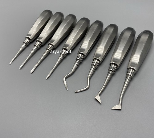 Ascensori di Lussazione Dentale Lussazione Punta Radice Estrazione Orale Strumenti Chirurgia - Foto 6 di 7