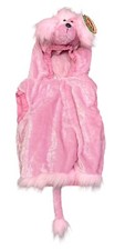 Pink Poodle Dog Puppy Toddler Infant Costume Fuzzys by CHRISHA Age 2-4 NWT