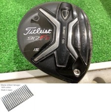 Titleist 917 F2 3W 15° Stiff Flex Fairway Wood Speeder 517 43 inch