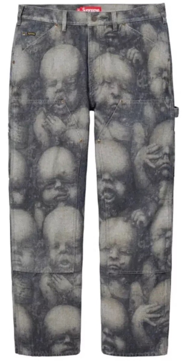 Supreme H.R. Giger Double Knee Jeans size 34 | eBay