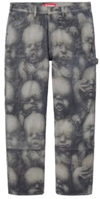 Supreme H.R. Giger Double Knee Jeans size 34 | eBay