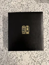  1980 The Tutankhamun Exhibition Issue Treasures Limited Edition 23k Gold Stamps