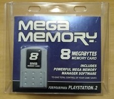 Intec Mega Memory 8 for PS2 Brand New In Clamshell