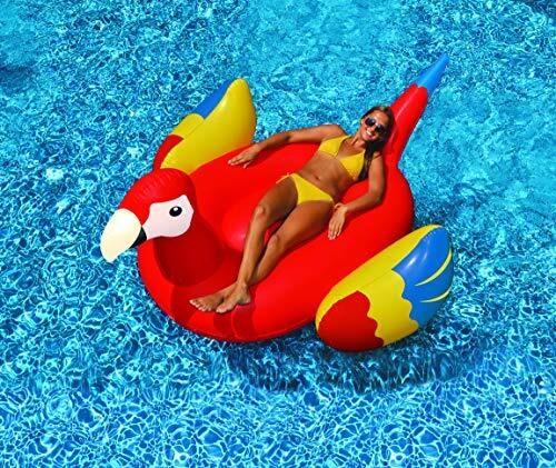 giant parrot pool float