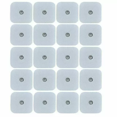 8/20PCS Elektroden für Sanitas Elektrostimulator Sem 40/43 Ems Tens 50*50 mm DHL - Bild 8 von 15