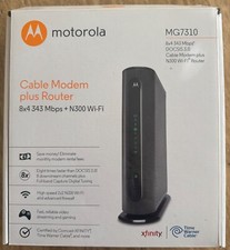 Motorola MG7310 343Mbps DOCSIS 3.0 Cable Modem plus N300 Wi-Fi Router