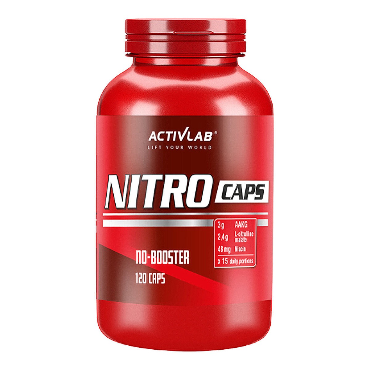 ACTIVLAB NITRO CAPS 120 Capsules - Complément L-arginine Pour La Circulation Et L'entraînement