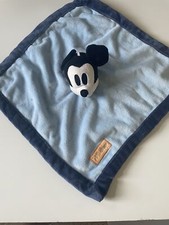 Disney Mickey Mouse Security Blanket Lovey Blue