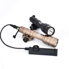 Picatinny M600U Tactical Flashlight M600 Hunting Light Dual Pressure Switch