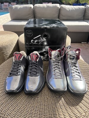 Nike Kobe シューズ バーガンディ/シルバー　27.5 Size 13 - Nike Kobe Aston Martin Pack for sale online | eBay