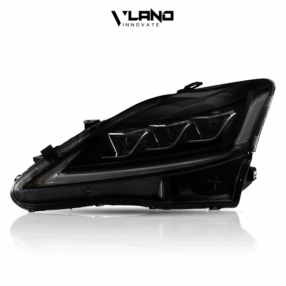 Faros LED VLAND para Lexus IS 250 350 ISF 2006-2013 faros proyectores LED Foto 2 de 4