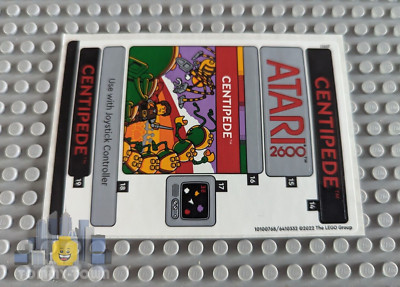 LEGO Creator AUFKLEBERBLATT 3 NUR für Set 10306 Atari 2600 Video Computer System
