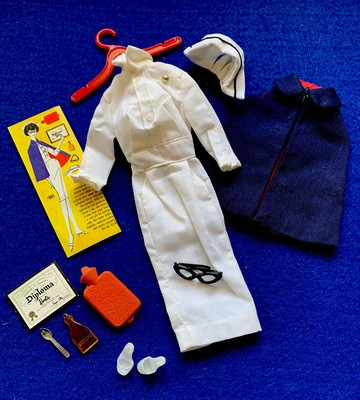 nurse barbie 1961