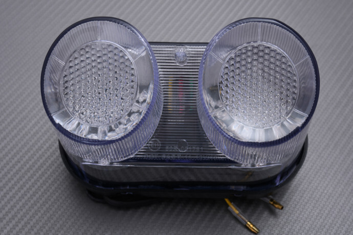 Optique arrière LED Premium Claro avec clignotants pour moto Yamaha Fazer 1000 FZS