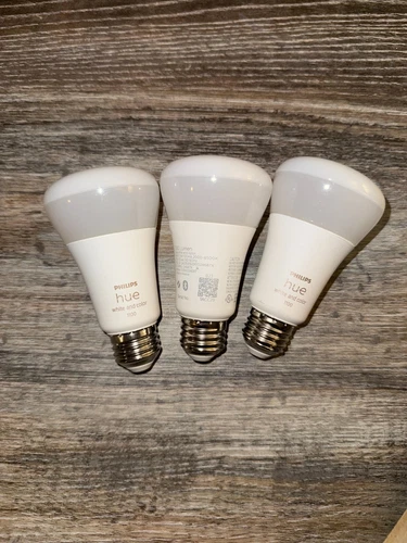 Philips Hue A19 Bluetooth Smart LED Bulb 60W - 8x Available