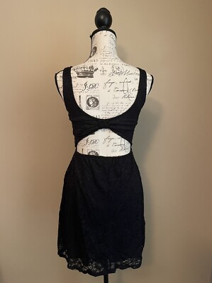 Rue21 Juniors Size Small Black Lace Back Cutout Dress with Lining NWT | eBay Rue21 Juniors Size Small Black Lace Back Cutout Dress with Lining NWT | eBay