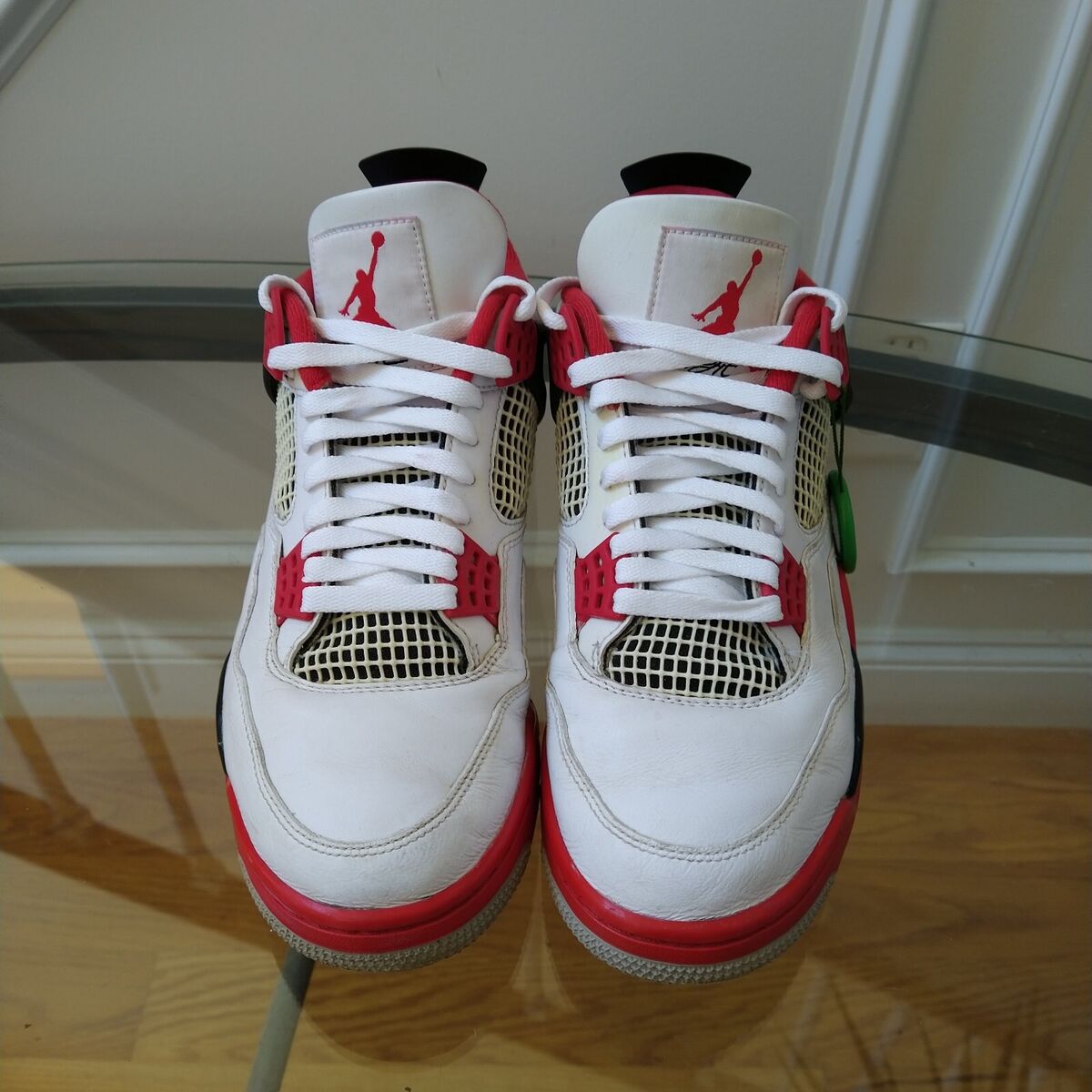 Nike Air Jordan 4 Retro OG Fire Red 2020 Men's Size 10 | eBay Nike Air Jordan 4 Retro OG Fire Red 2020 Men's Size 10 | eBay