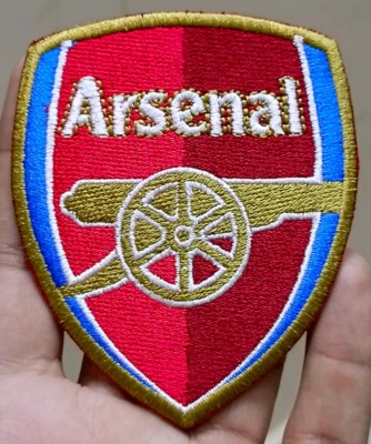 Arsenal FC Logo Iron On Patch - Sew Patch - Embroidered Patch 3"x3.5"