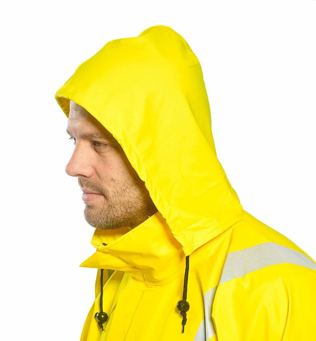 Portwest FR41 Sealtex FR Hi-Vis Reflective Waterproof Outdoor Safety Jacket ANSI image 6