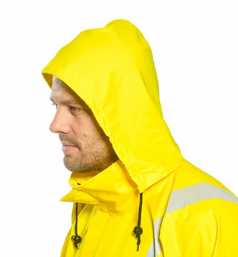 Portwest FR41 Sealtex FR Hi-Vis Reflective Waterproof Outdoor Safety Jacket ANSI image 6