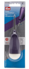 Prym.Ergonomics Awl &ndash; Ergonomic Fabric & Leather Hole Punch Tool, Purple