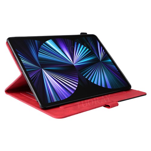 For iPad 6/7/8/9/10th Pro 11 Air 5 4 3 Mini Leather Flip Case Smart Stand Cover - Picture 53 of 74