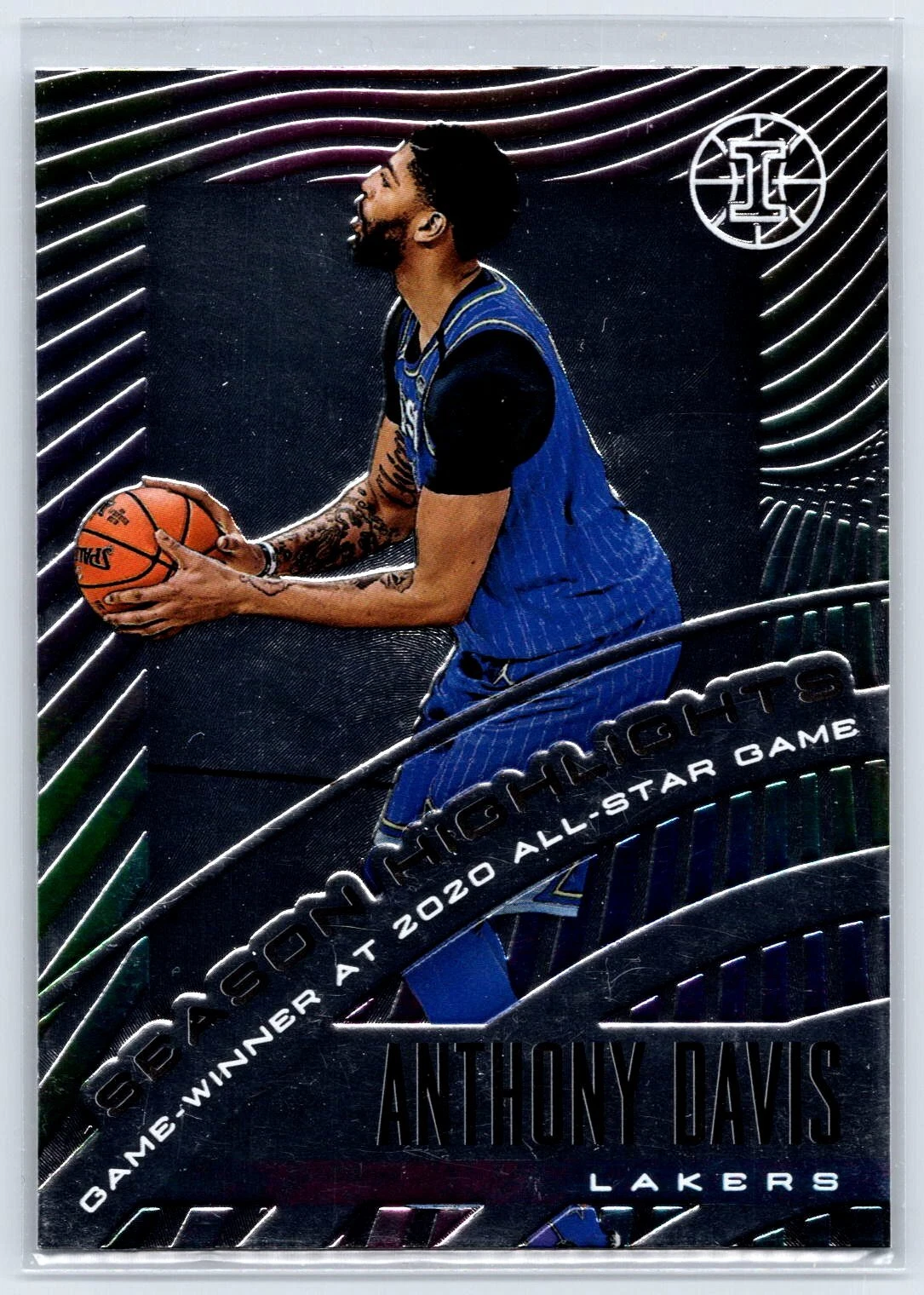 2019-20 Panini Illusions #7 Anthony Davis Season Highlights