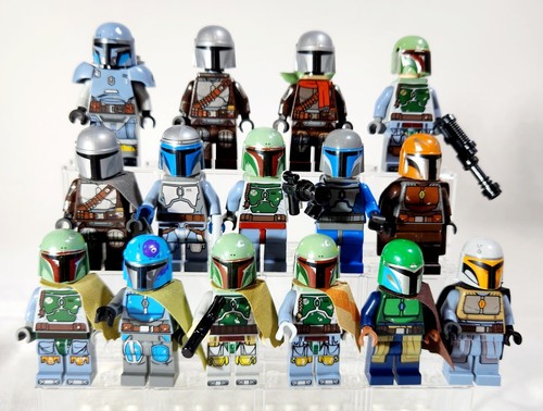 LEGO Star Wars Minifigures  (Genuine) - Mandalorian, Boba Fett, Jango Fett, Paz - Afbeelding 1 van 78