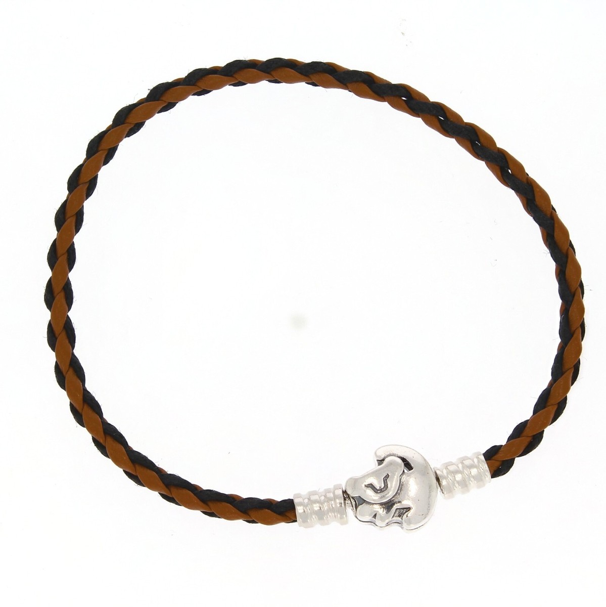GENUINE PANDORA x DISNEY The Lion King Clasp Braided Leather