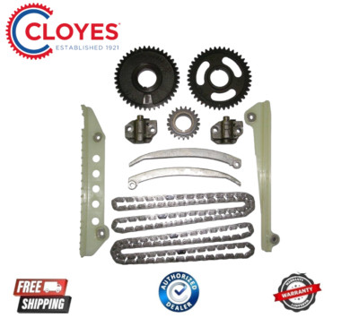 One New Cloyes Engine Timing Chain Kit Front 90387SJ for Ford Mercury