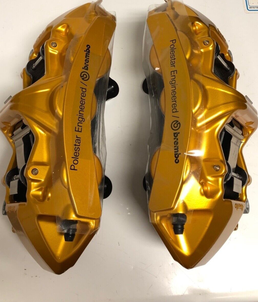 genuine volvo s60 v60 polestar brembo brake calipers dust shield L R