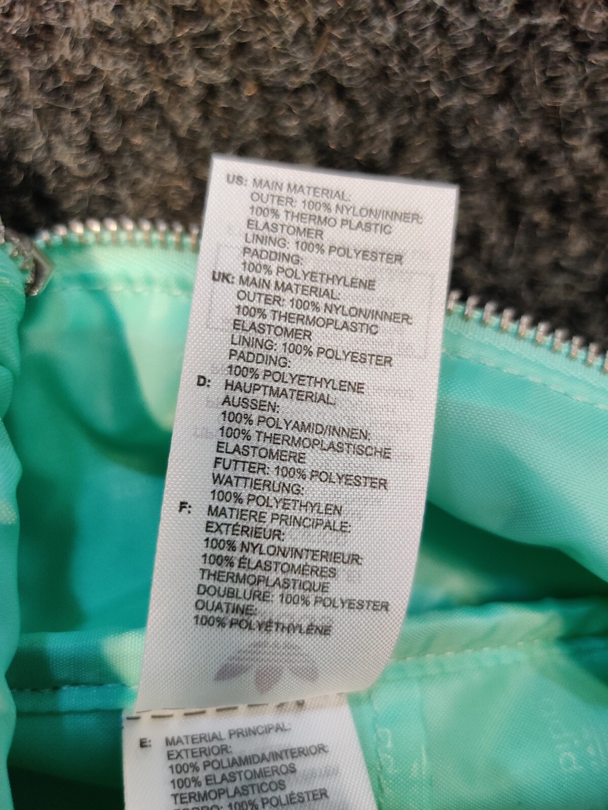 Adidas small Backpack Turquoise Small Logo Casual… - image 16