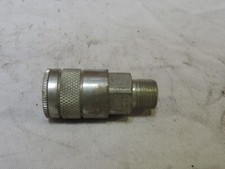 DIXON DC5 3/8" Body Size x 3/8" MPT Quick-Connect Steel Coupler, Male Thread