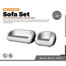 Yao's Studio LYT87261 1/87 Scene Model Sofa Set