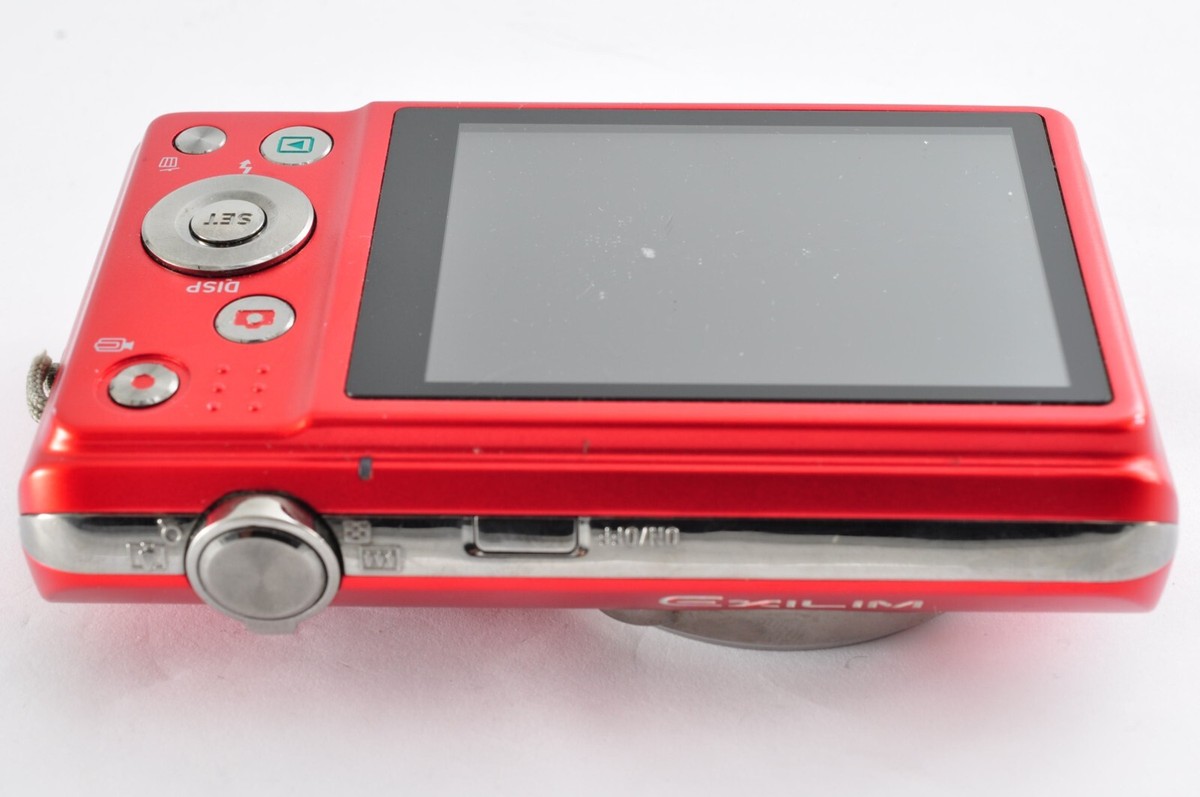 Casio Exilim EX-ZS160 Red 16.1 MP Digital Camera [Exc+5/C