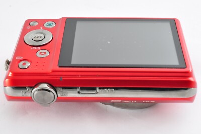 【美品】CASIO EXILIM EX-ZS160 レッド Casio Exilim EX-ZS160 Red 16.1 MP Digital Camera [Exc+5/C