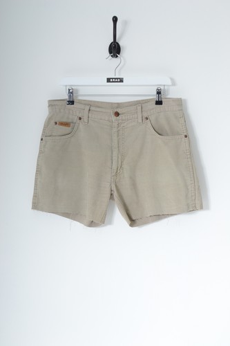 Vintage Wrangler Corduroy Shorts Beige 