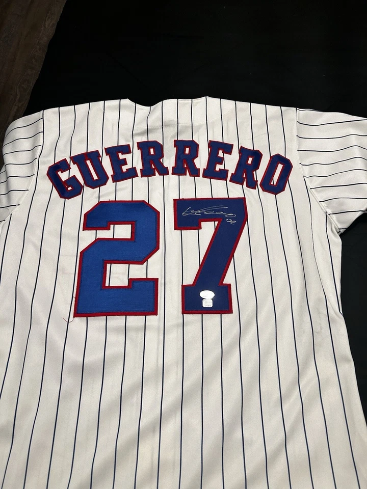 VLADIMIR GUERRERO Signed Expos Jersey With Psa DNA Cert Sticker - Image 2 of 4