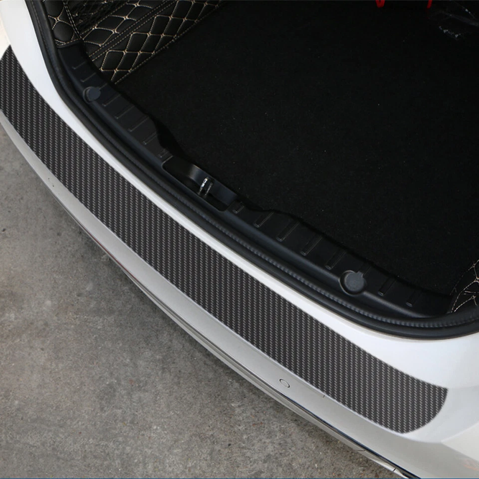 Car Anti-Scratch Self-adhesive Sticker Bumper Front Rear Protector Corner Guard  - Image 2 of 4