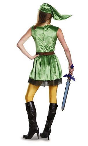Legend of Zelda Link Female Adult X-Large 18-20 - Picture 2 of 5