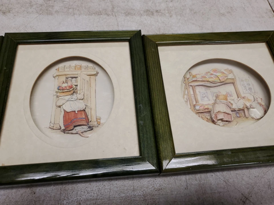 3 imágenes vivas Brambly Hedge De'coupage Jill Barklem 1992 John Ellam  Foto 3 de 4