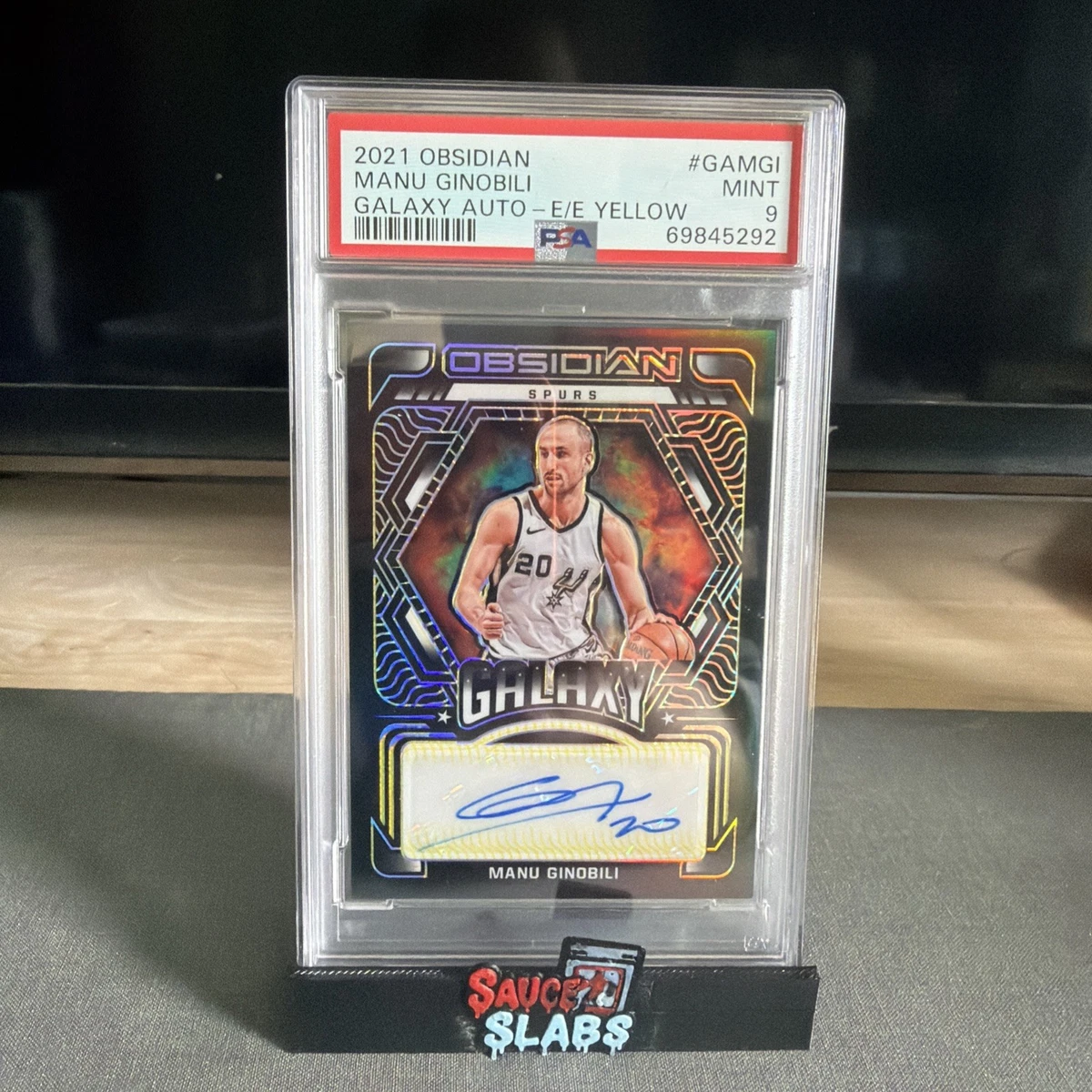 Manu Ginobili Basketball Autographed Sports Trading Cards