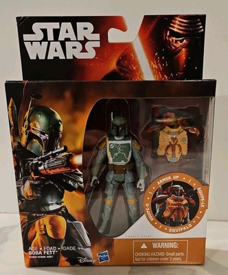 Star Wars Force Awakens 3.75-Inch Figure BOBA FETT Armor Up NIB Brand New 2015