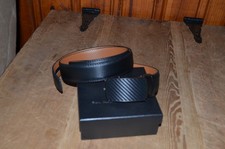 BULLIANT Men's Belt,Slide Ratchet Belt For 43"-50"Waist Adjustable, Black NEW