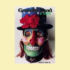 Grateful Dead in Concert Poster 1972  by Günther Kieser