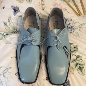 Light Blue Mens Dress Shoes | eBay