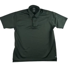 Propper Polo Shirt Mens Large Green Tactical Performance Uniform Short Sleeve